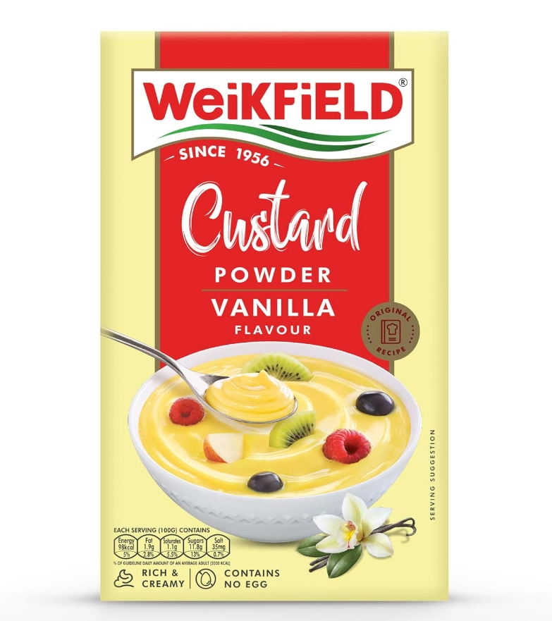 Weikfield Custard Powder Vanilla 100g