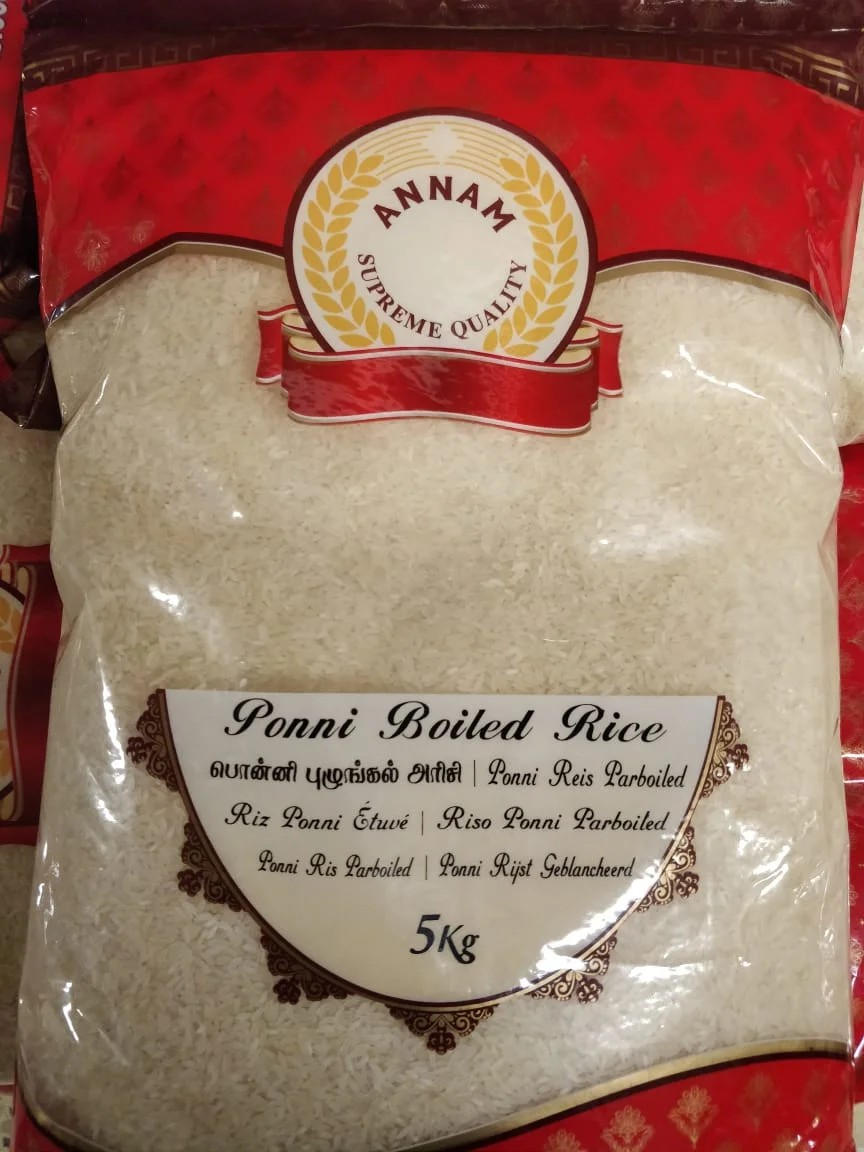 Annam Ponni Boiled Rice 5kg