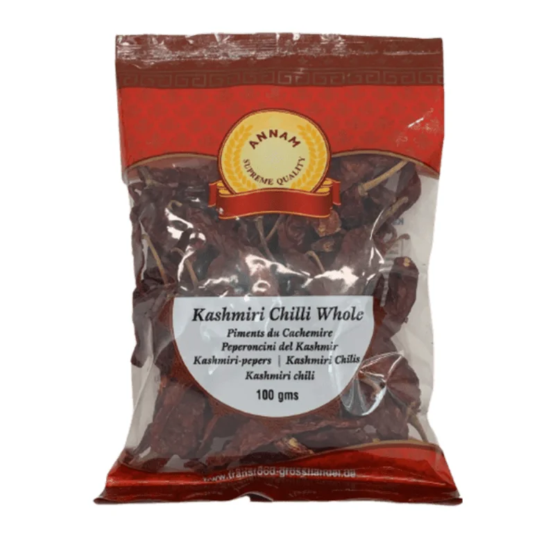 Annam Kashmiri Chilli Whole 100g