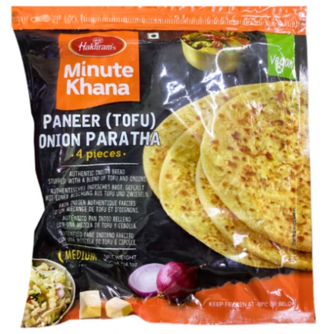 Haldiram Paneer Tofu Onion Paratha 400g
