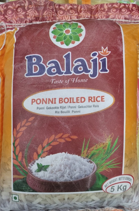 Balaji Ponni Boiled Rice 5kg