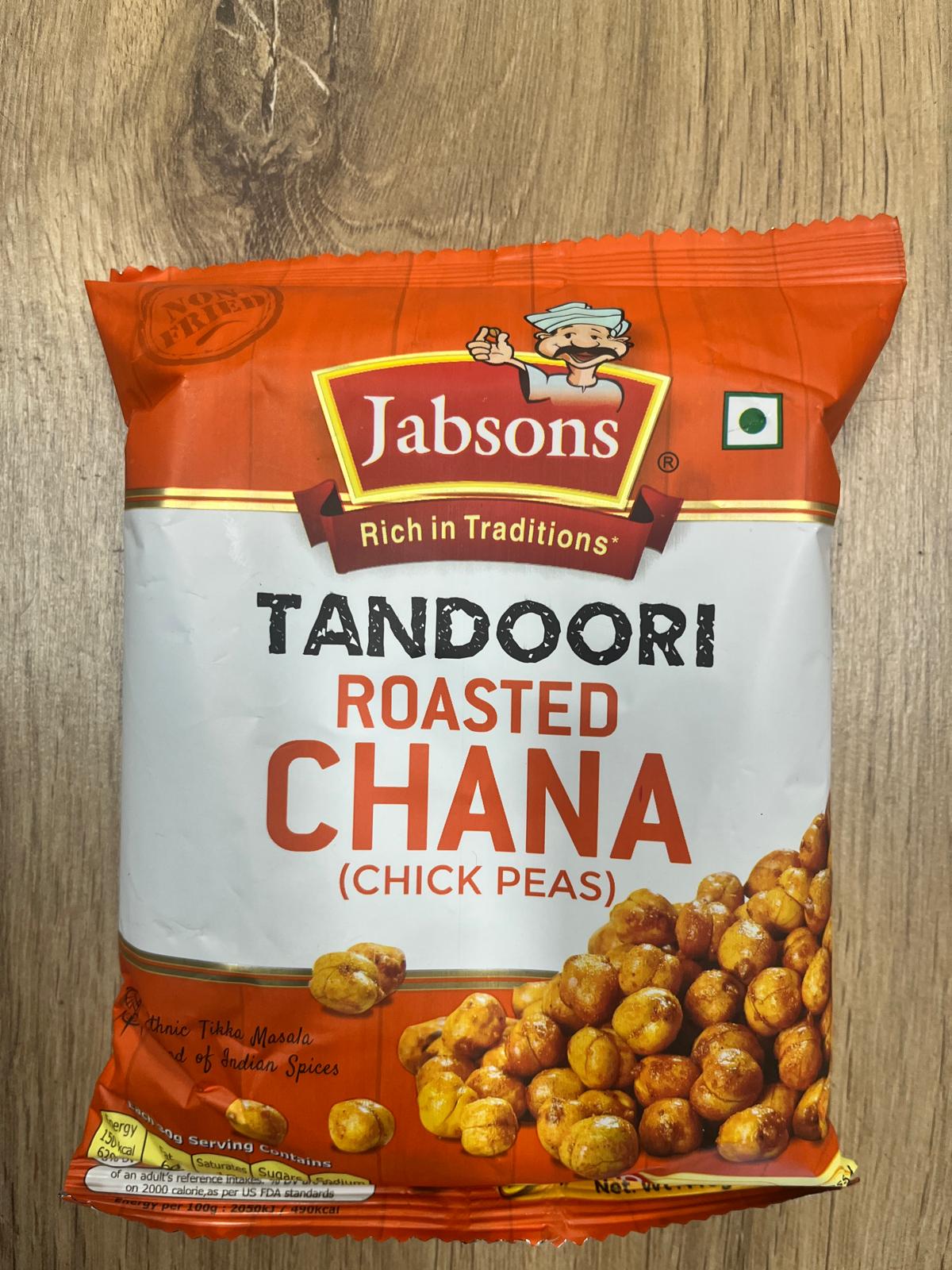 Jabsons Tandoori Roasted Chana 140g