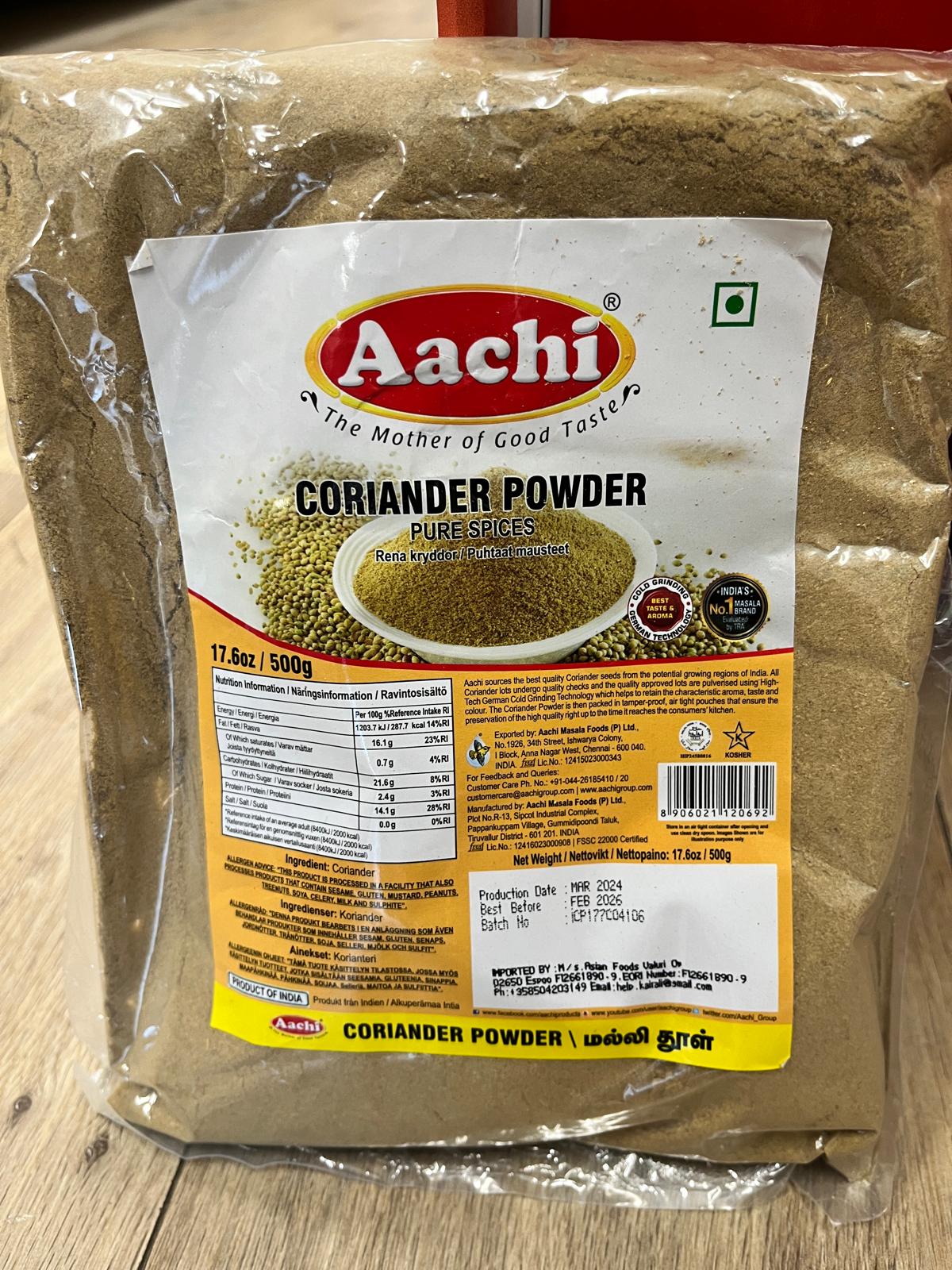 Aachi Corinder Powder500g