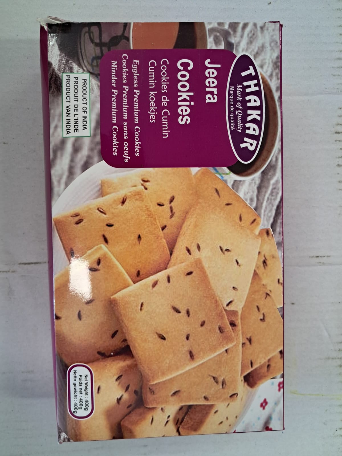 Thakar Jeera Cookies 400g