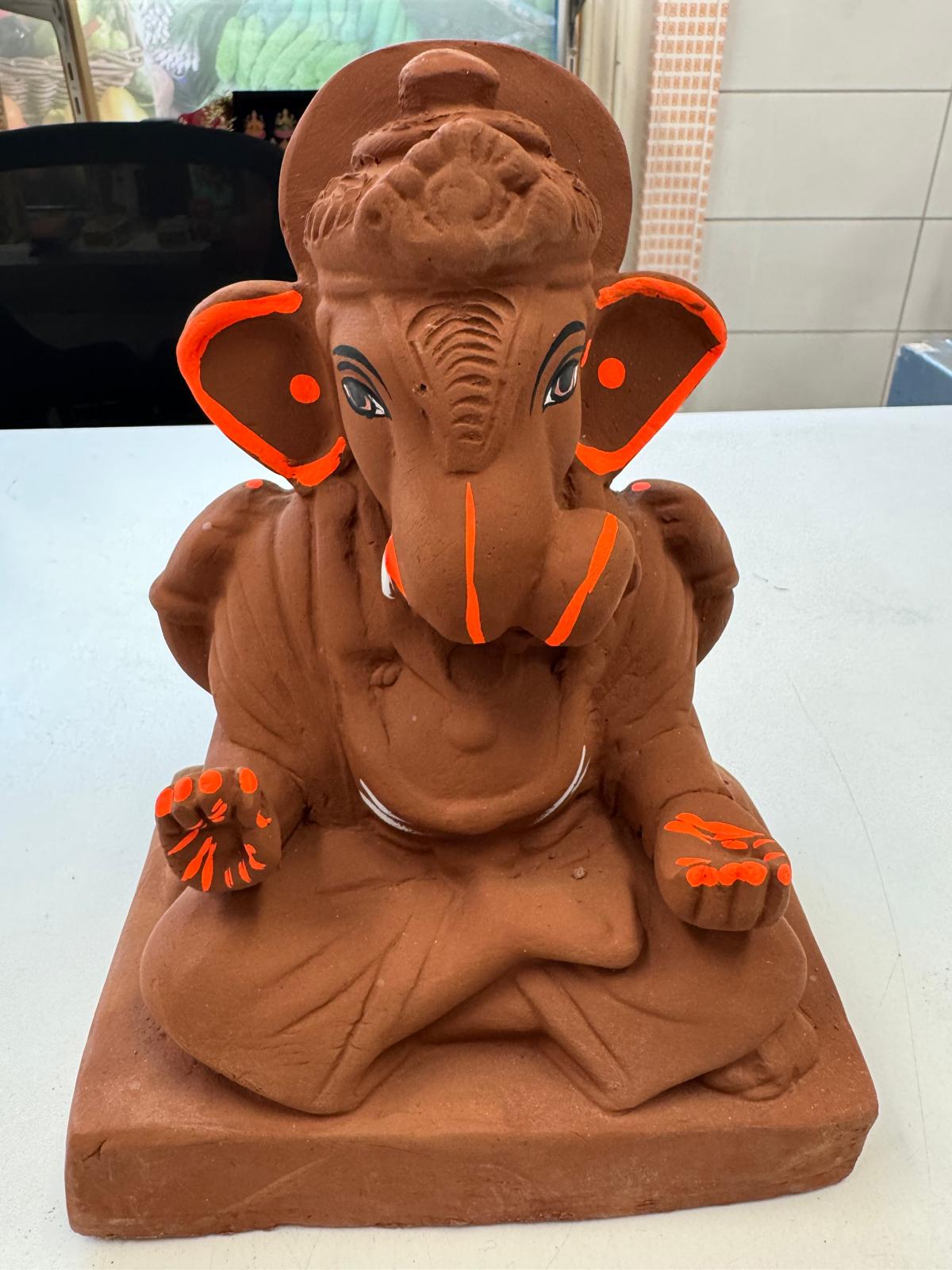 Ganesh Idol Eco Friendly 