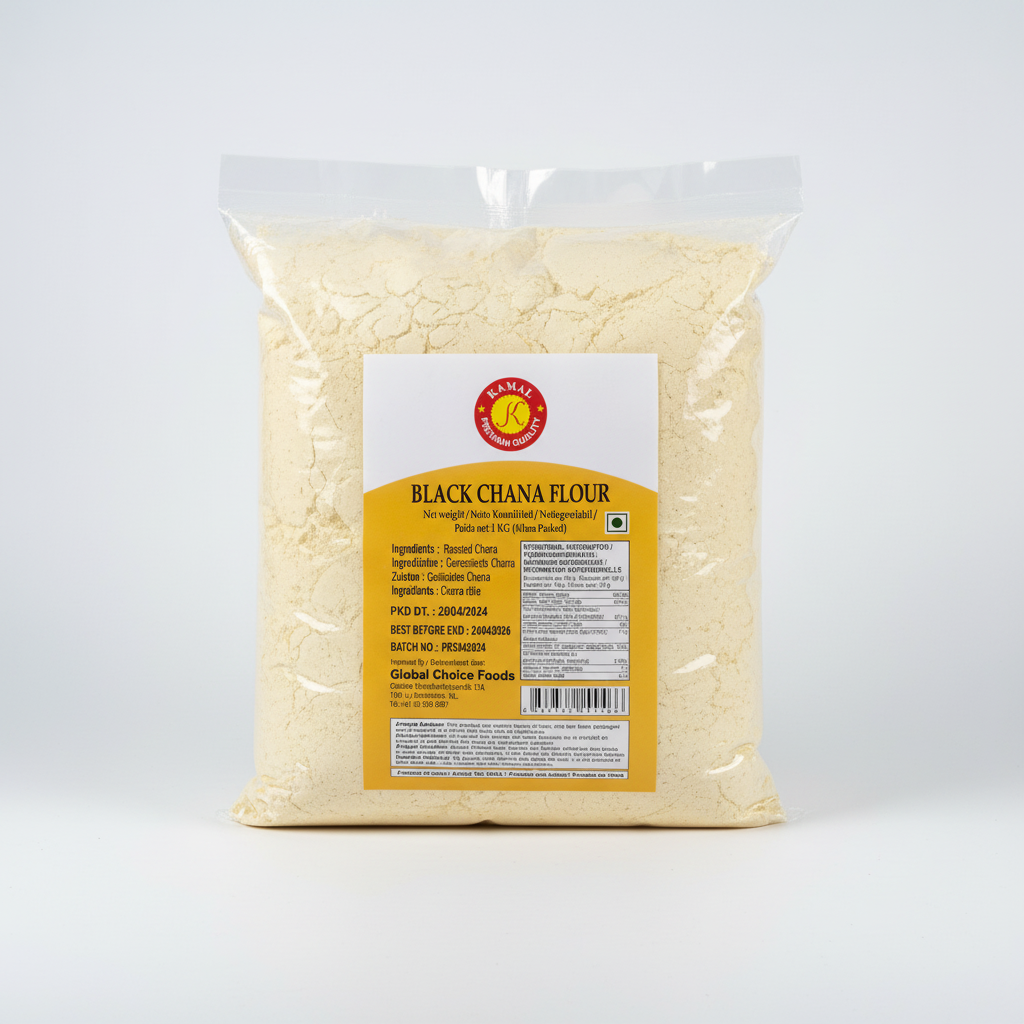 Kamal Black Chana Flour 1kg