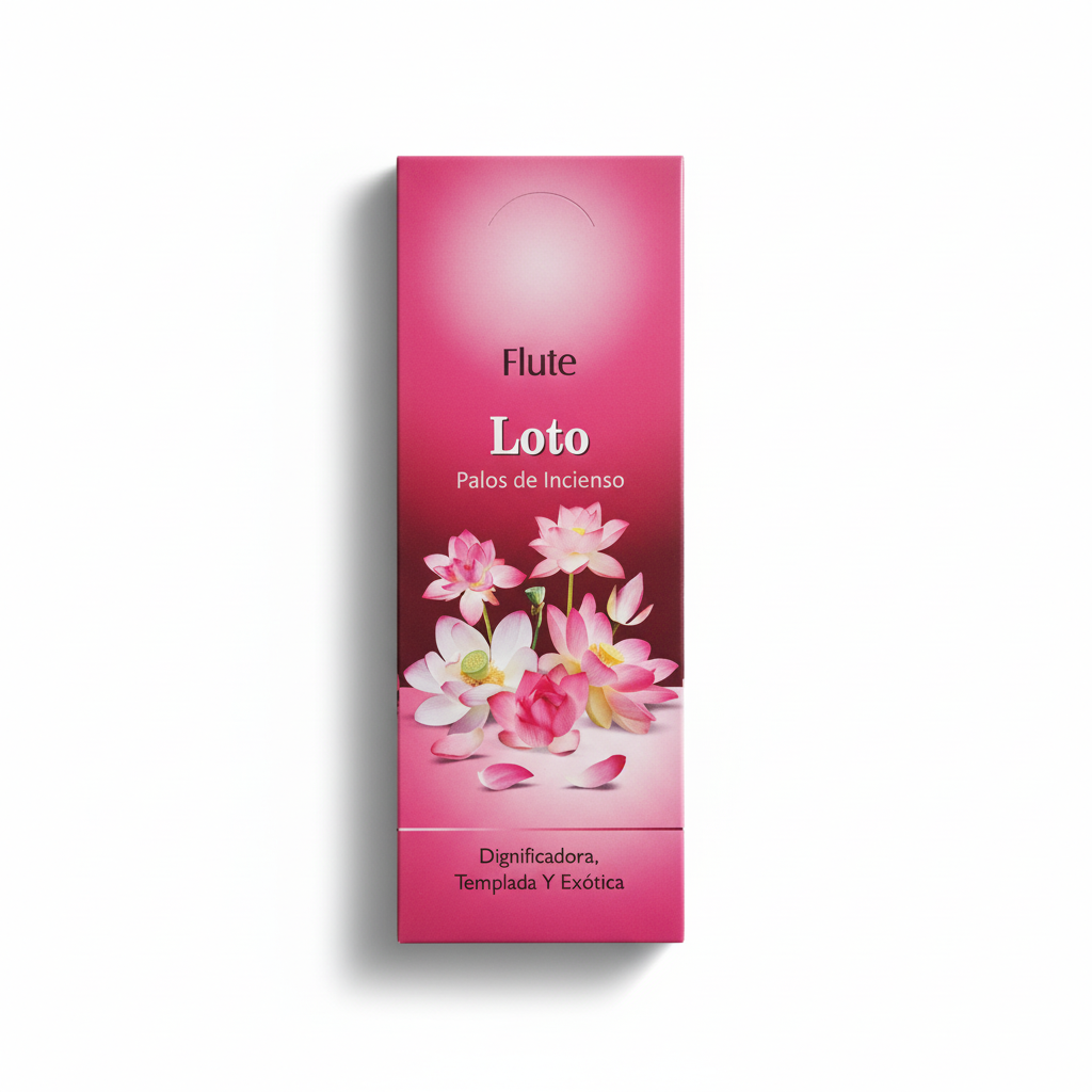 Flute Lotus Incense Sticks 12