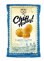 Deep Potato Chips Classic Salted 130g