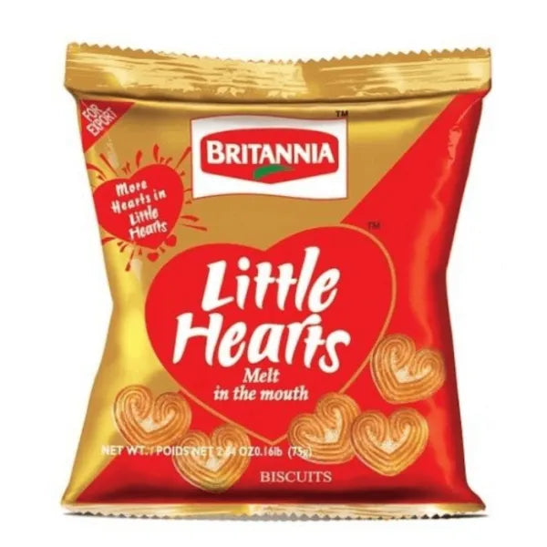 Britania Little Hearts 75g