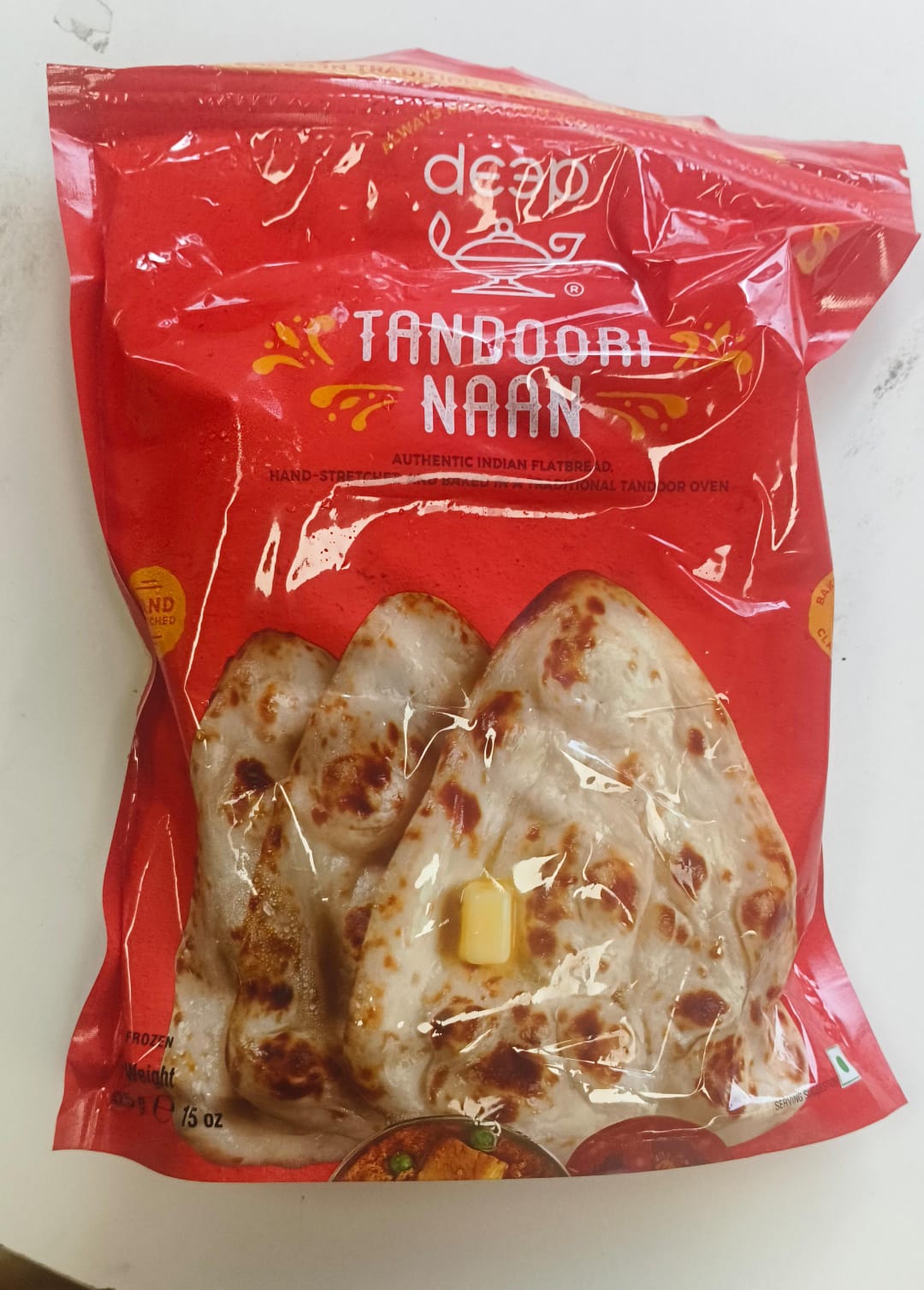 Deep Tandoori Naan 425g