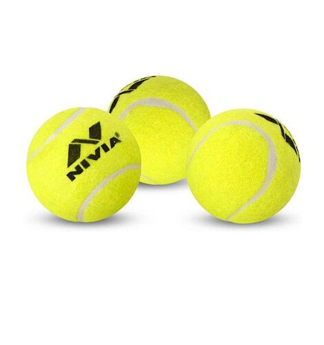 Nivia Hard Tennis Cricket Ball - Green